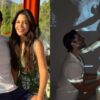 Colagem de fotos do Instagram da Lais Caldas