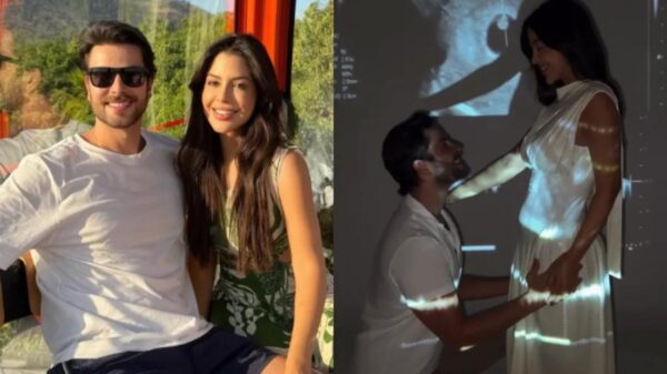 Colagem de fotos do Instagram da Lais Caldas