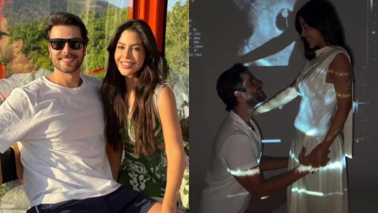 Colagem de fotos do Instagram da Lais Caldas