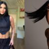 Imagem da musa Raíssa Souza, que fez a remodelação glútea