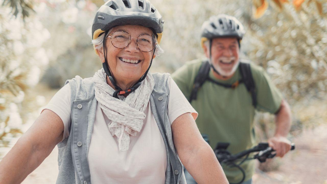 benefícios da bicicleta para a artrose