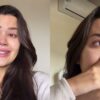 Franciny Ehlke nos stories do Instagram